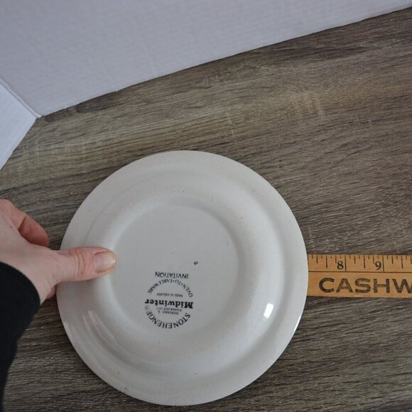 Vtg Stonehenge Midwinter Invitation Plates - Picture 5 of 10